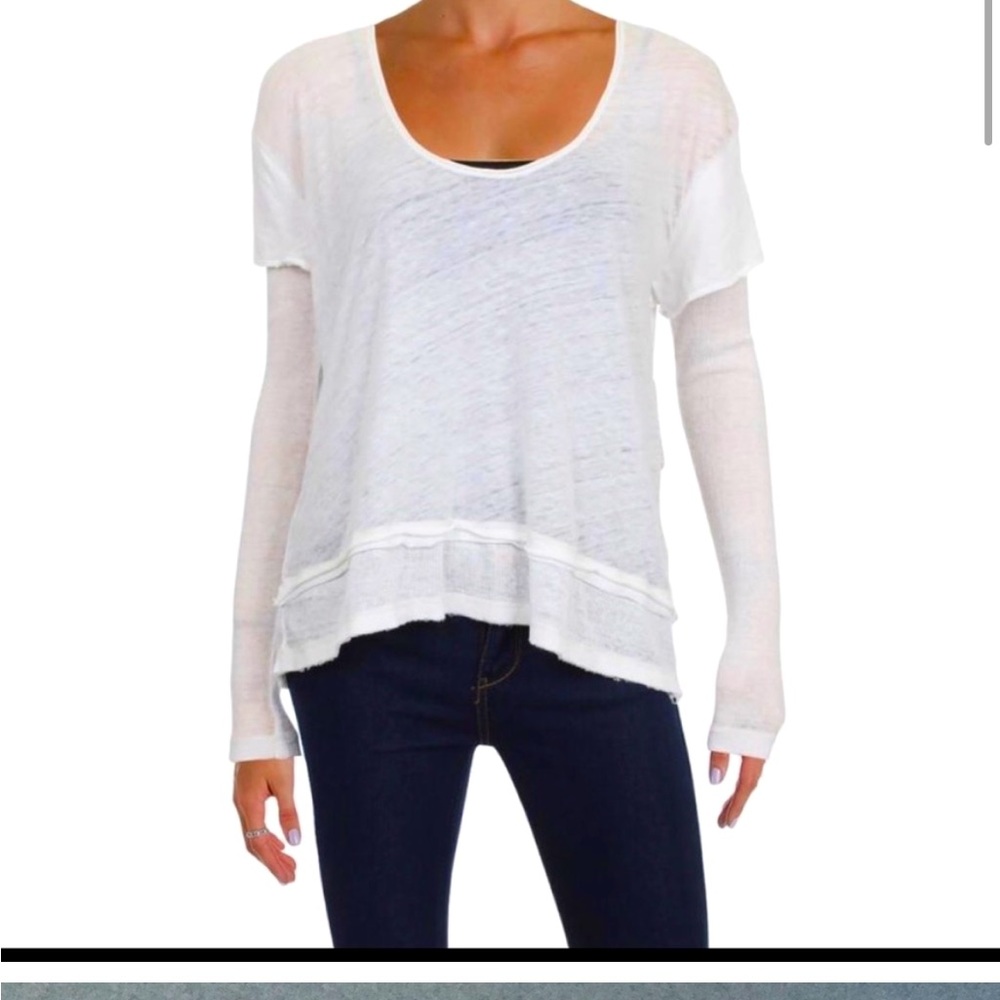 Free People white shirt size XS
